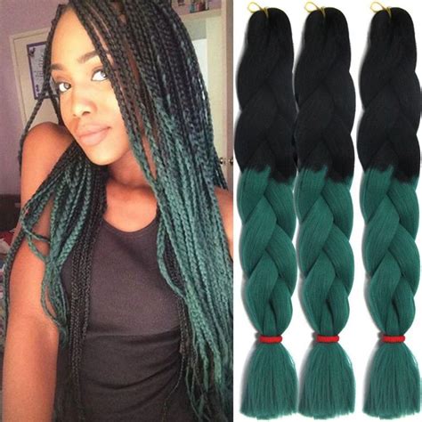 We provide a variety of cheap ombre kanekalon synthetic braiding hair supplied by reliable sellers around the world. 24'' Kanekalon Ombre Green Jumbo Braids Synthetic Twist ...