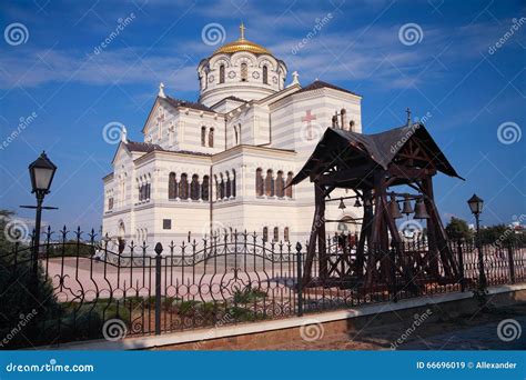 St Vladimir S Cathedral Stock Image Image Of Dome Greek