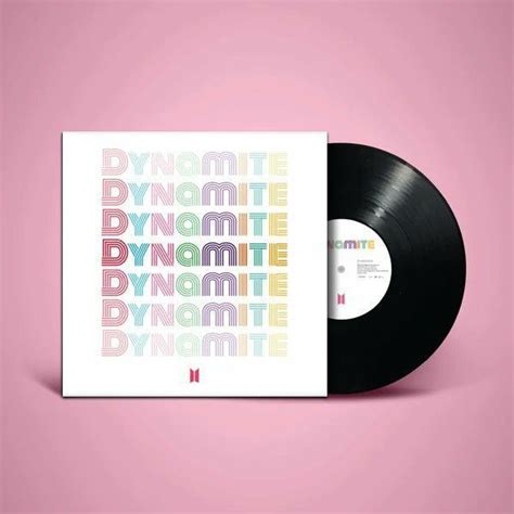 Álbum “dynamite” Vinyl Records Dynamite Bts Official Merch