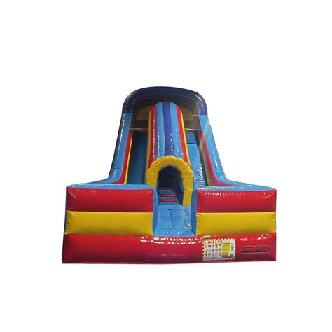 Tobogán Doble Túnel Royal 7×3 Santiago Inflable