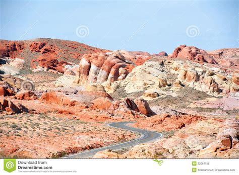 The best time to report your plant is between january and february when most plants are in active growth. Pathway To The Valley Of Fire State Park Nevada Stock ...