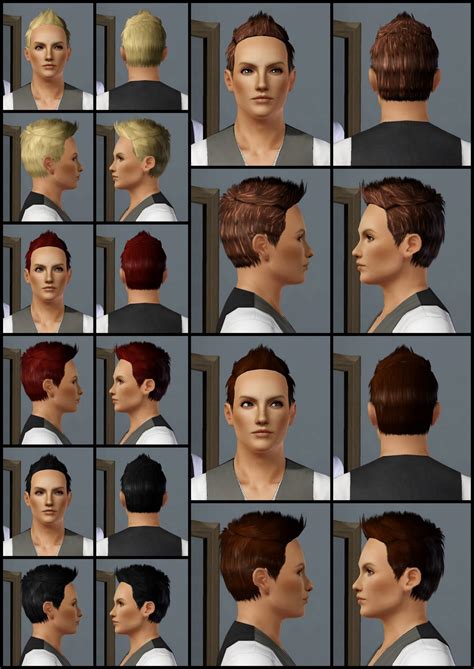 The Sims 3 Store Hair Showroom Mock Hawk