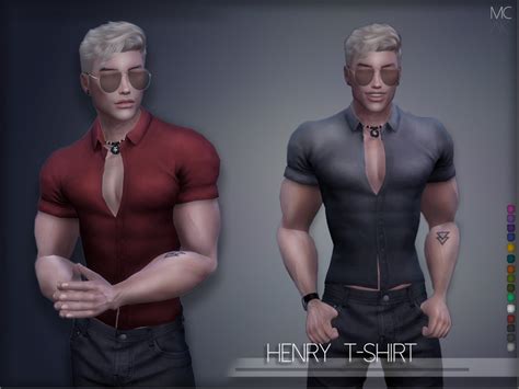 The Sims Resource Mathcope Henry Tshirt