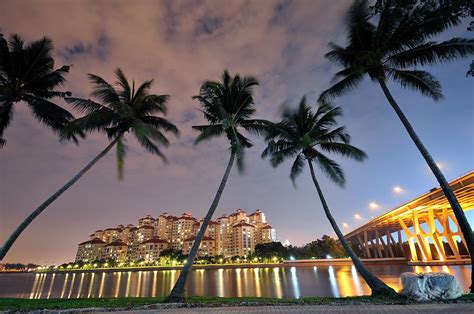 Singapore Night Skyline Andyleophotography Flickr