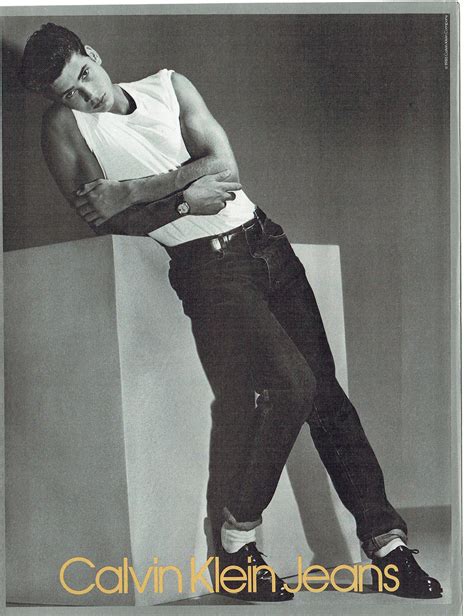 1985 Advertisement Calvin Klein Jeans 80s Mens Fashion Casual Etsy