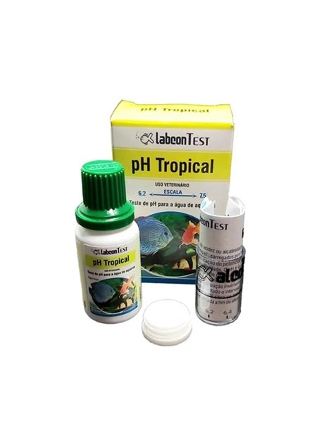 Labcon Teste Ph Tropical Para Verificar O Ph Da Água