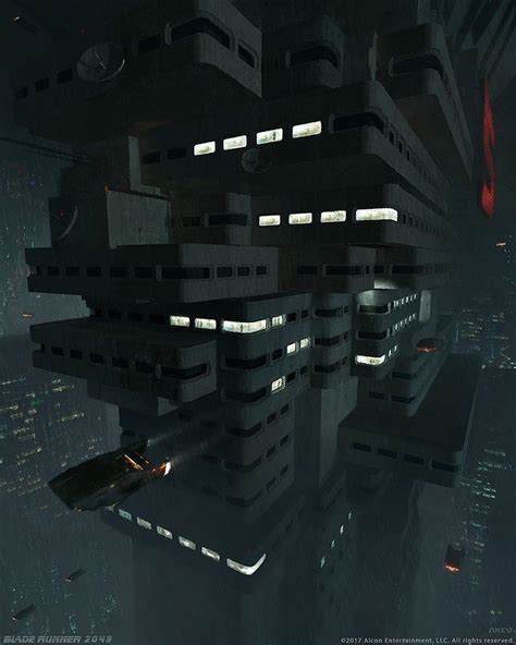 Artstation Blade Runner 2049 Lapdlower Levels Kamen Anev Blade