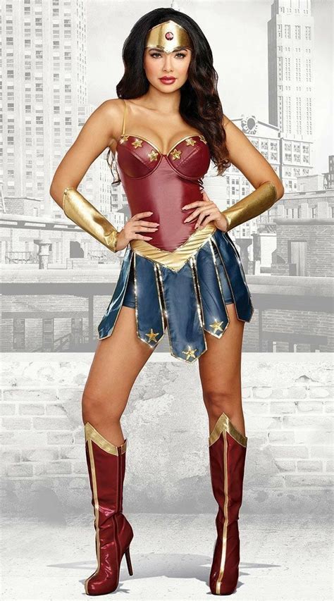 Wonderwoman Wonder Woman Costume Wonder Woman Outfit Halloween Fancy Dress