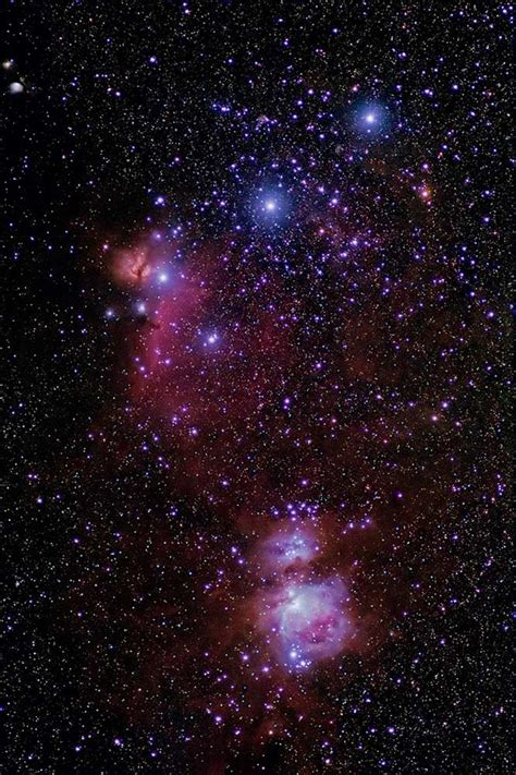 Orions Belt And Nebulae Sky And Telescope Sky And Telescope