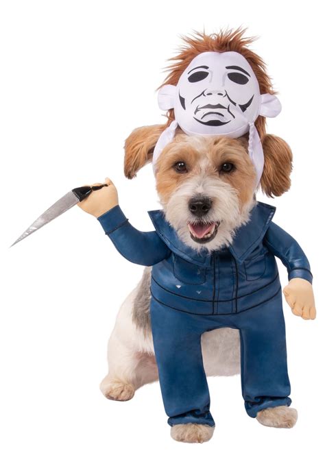 Halloween Michael Myers Dog Costume Ubicaciondepersonascdmxgobmx