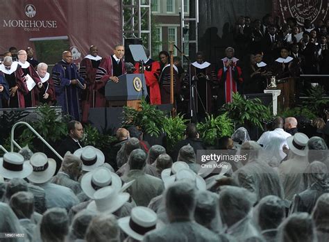 President Obama Delivers Remarks During Morehouse College 2013 News