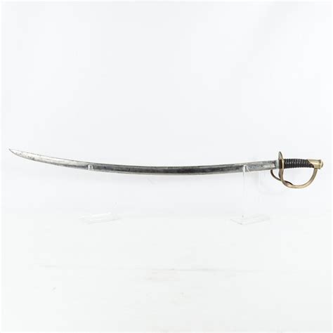Sold Price Us Civil War M1840 Sword No Scabbard Invalid Date Cst