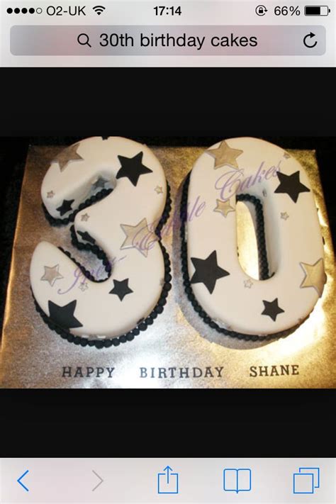 30th Birthday Cake Birthday Ideals Pinterest 30th Birthday Cakes