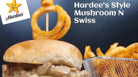 Hardees Mushroom And Swiss Burger Recipe I 2024