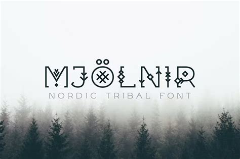 25 Nordic Fonts Norse Rune Viking And Scandinavian