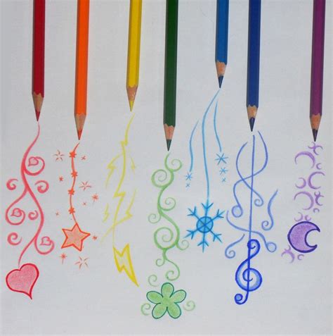 Awesome Blue Colors Colours Creativity Drawings Doodle Art Art