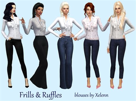 Sims 4 History Challenge Cc Finds Frills And Ruffles Sims 4 Sims