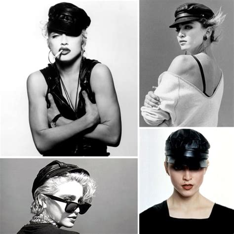 Leather Caps Madonna Style Inspiration Popsugar Fashion Photo 5