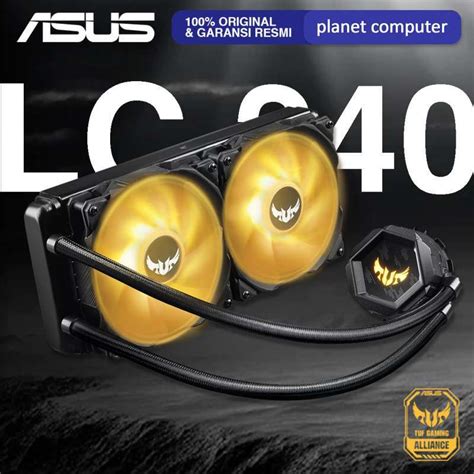 Jual Asus Tuf Gaming Lc 240 Argb Aio Liquid Cpu Cooler With Aura Sync
