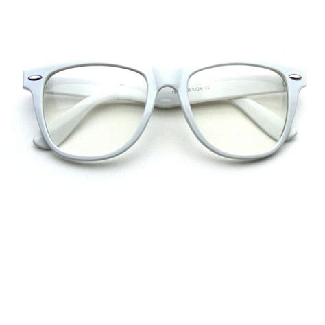 Retro Color Nerd Frame Clear Lens Wayfarer Glasses Wayfarer Glasses