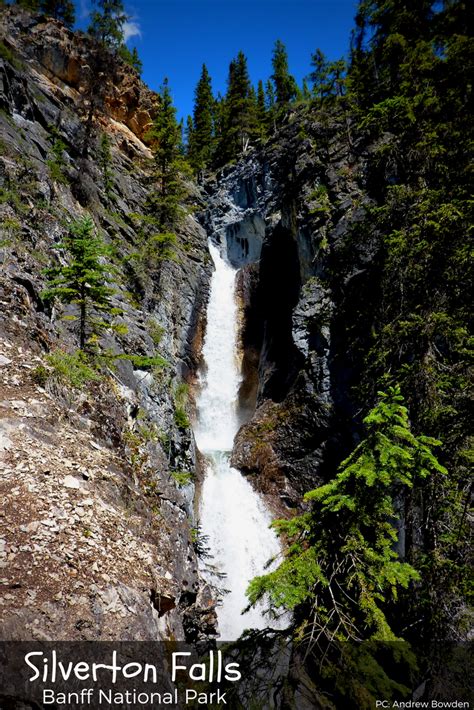 Silverton Falls In Banff National Park In Alberta Canada Beautiful