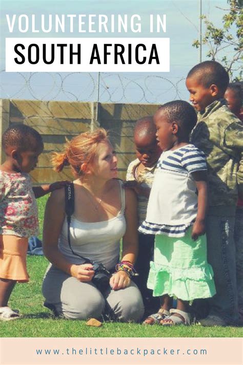 Volunteering In South Africa The Little Backpacker Volunteer In