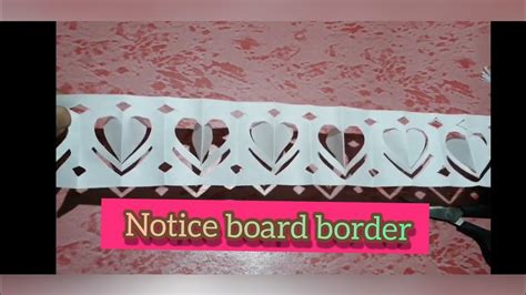 Notice Board Border Design Youtube