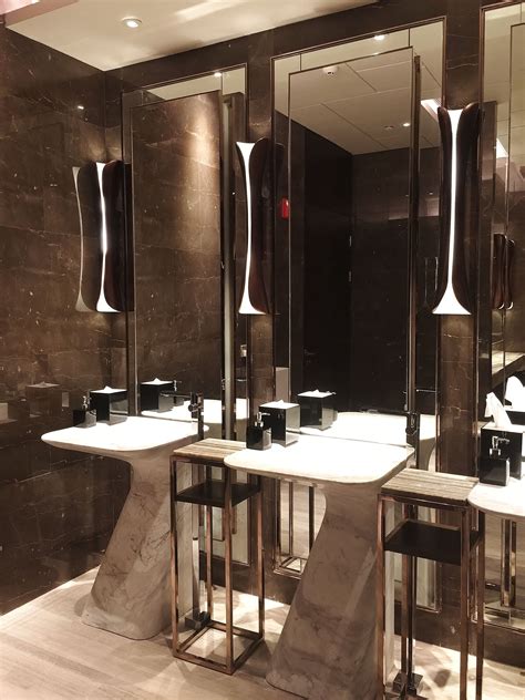 Sheraton Hotel Nansha Lobby Public Toilets Washroom Design Bathroom