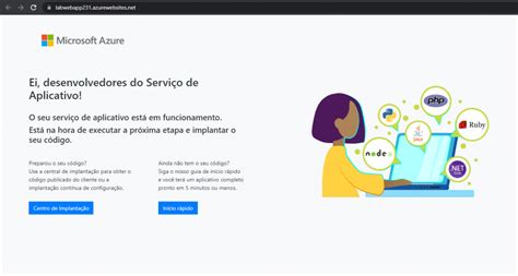 Microsoft Azure Web App Como Criar E Publicar Wtsnet