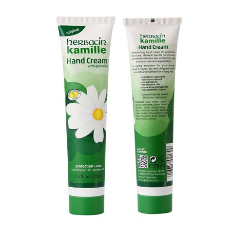 Herbacin Kamille Hand Cream With Glycerine YuYu Collection
