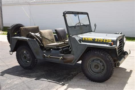 Jeep M A Rare Usmc Mutt Model W Accessories Usa Vietnam War