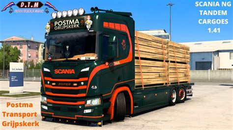 Scania Ng Tandem Cargoes 1 41 Ets 2 Mods Ets2 Map Euro Truck Hot Sex