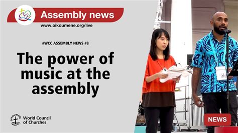 Wcc Th Assembly News The Power Of Music At The Assembly Youtube