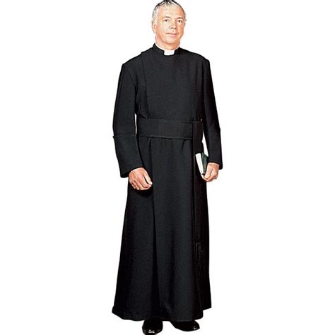 Rj Toomey Roman Cassock Priest Robes Fashion Black Robe