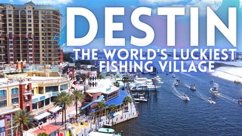 Destin Florida Boardwalk Travel Guide 4k Youtube