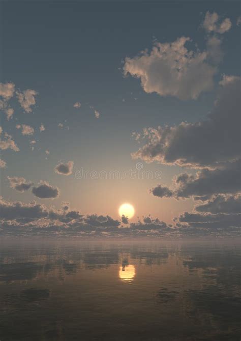 Sunset Background Vertical Stock Illustration Illustration Of Glow