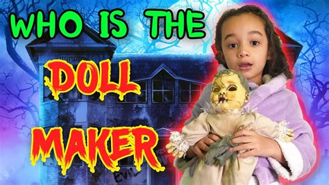 who is the dollmaker i found a secret message come play with us part 1 youtube