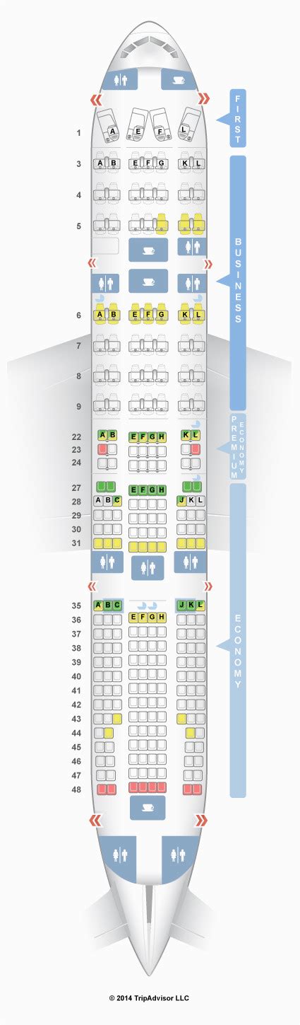 Seat Map Air France A380 Secretmuseum