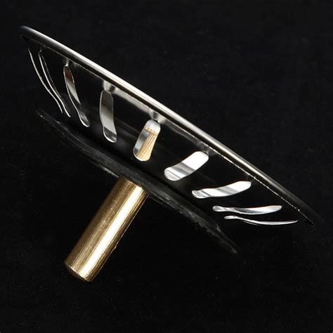 Stainless steel strainer waste bowl 90mm (9411k). Replacement McAlpine Stainless Steel Kitchen Sink Drain ...