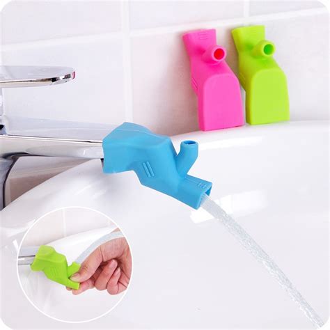 Keep your bathroom tidy with our modern bath accessories and storage solutions. Silicone Faucet Extender for Bathroom Accessories® - Best ...