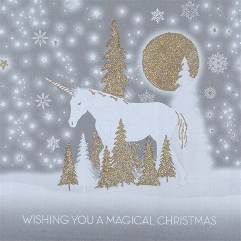 Wishing You A Magical Christmas Boxed Christmas Cards 6 Per Box
