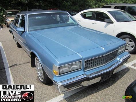 1989 Chevrolet Caprice Sedan In Light Blue Metallic Photo 3 224431