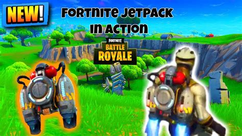 New Fortnite Battle Royale Jetpack Is Here Youtube