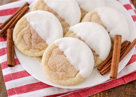 White Chocolate Dipped Snickerdoodles Lil Luna