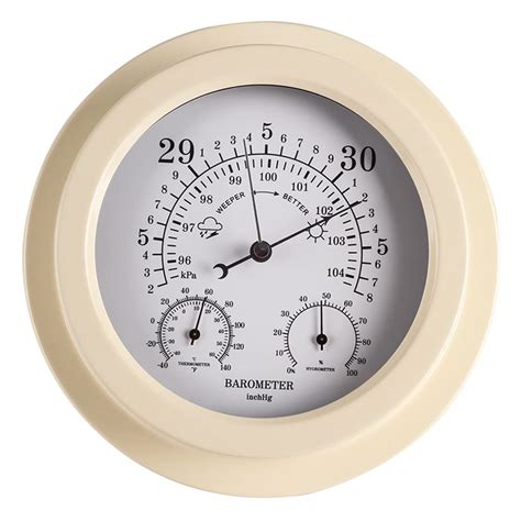 Buy Duesi Weather Station Dial Type Barometer Thermometer Hygrometer