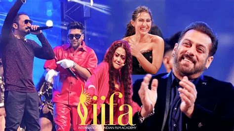 Iifa Awards 2022 Full Show Salman Khan Yo Yo Honey Singh Sara Ali Khanneha Kakkar Red