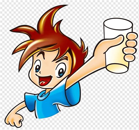 Gambar Kartun Anak Minum Susu Bonus
