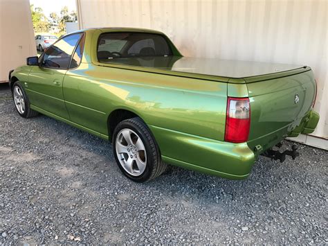 Holden Commodore Ute S Vy 2003 Green Used Vehicle Sales