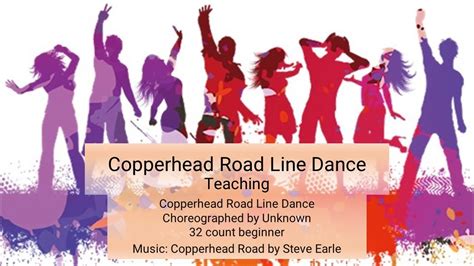 Copperhead Road Line Dance To Copperhead Road Youtube
