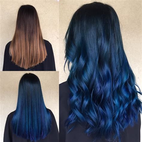 43 Best Pictures Hair Color Midnight Blue Hair Color Midnight Blue